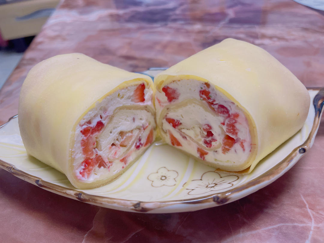 免烤箱❗千层毛巾卷❗也是万能千层皮