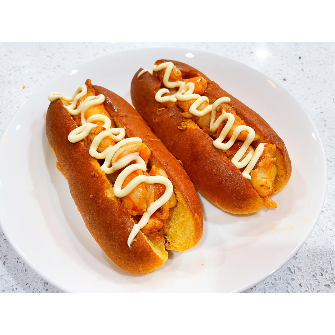 龙虾卷(大虾版) lobster roll