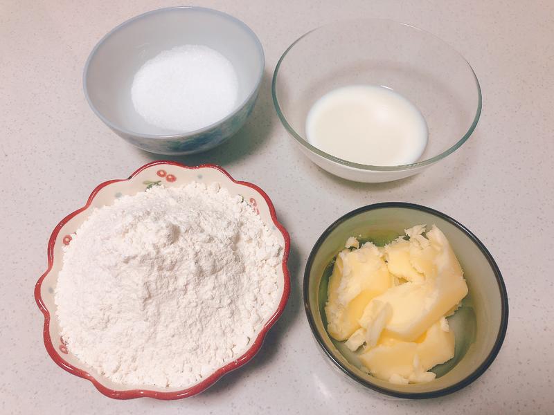 纯奶手撕吐司的做法 步骤1