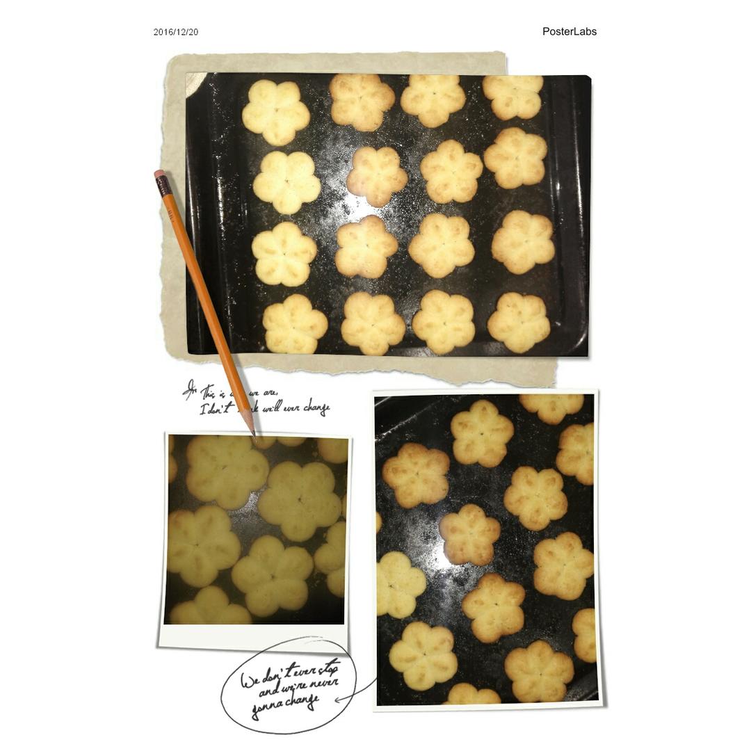 黄油曲奇（绝对成功的经验分享）