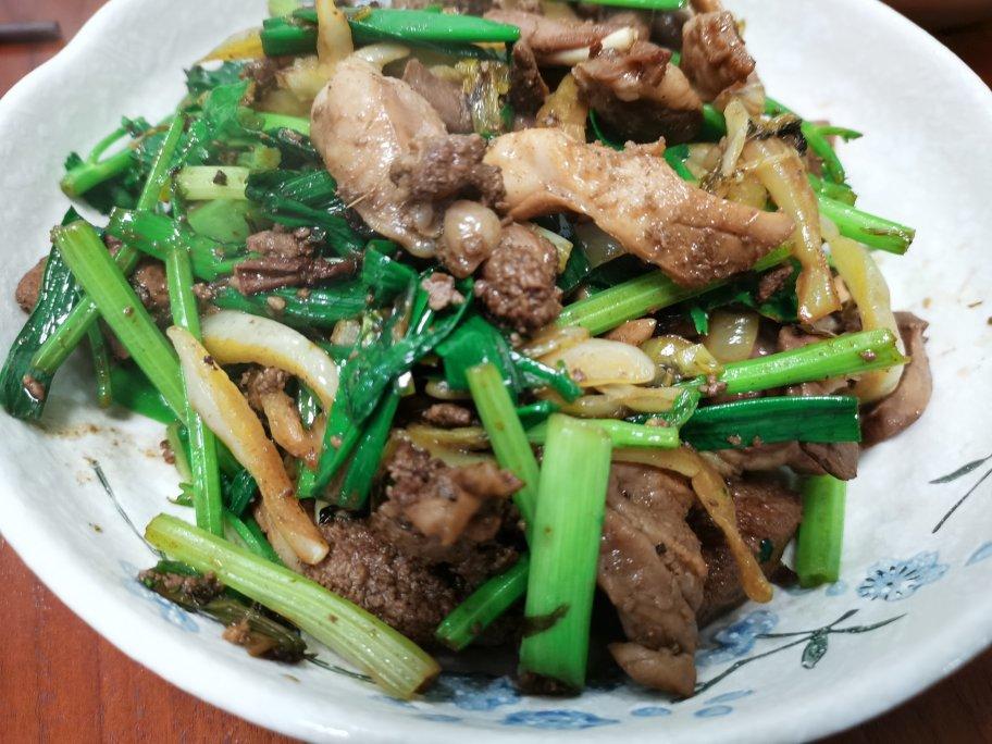 炒羊杂