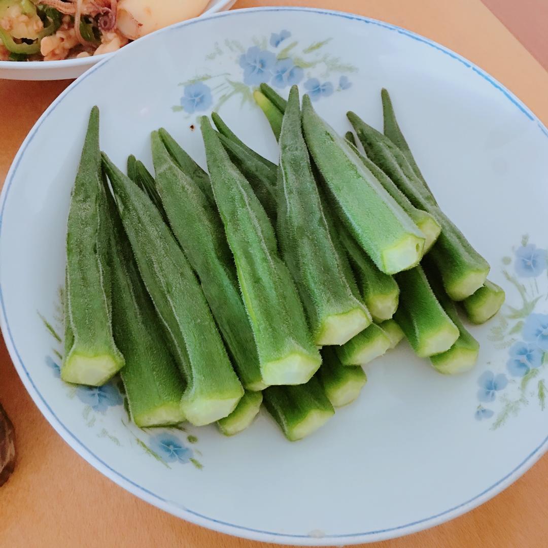 【白灼秋葵】清爽简单