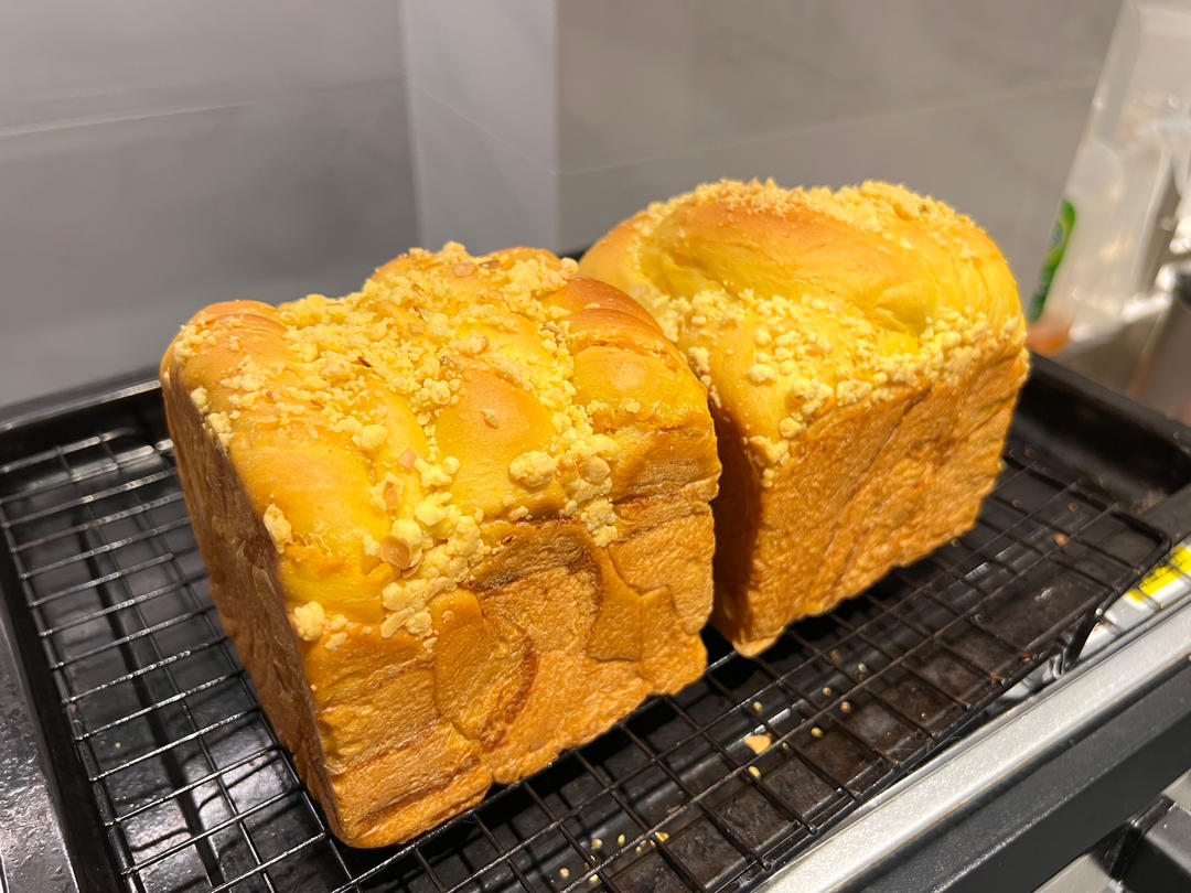双倍南瓜乳酪吐司(专业配方)