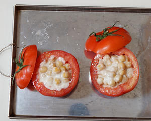 【山姆厨房】白酱番茄焗鹰嘴豆的做法 步骤6