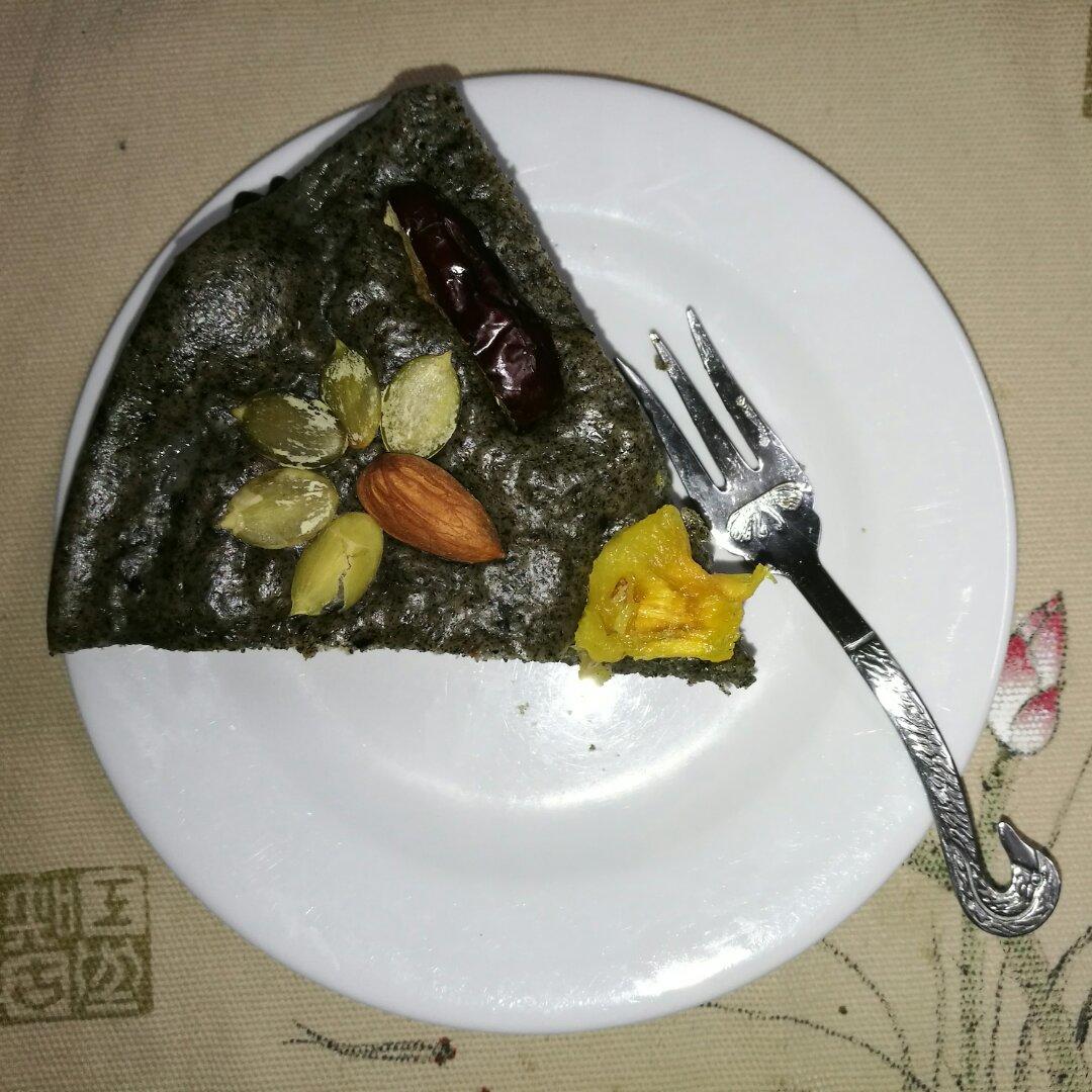 奶香黑芝麻发糕