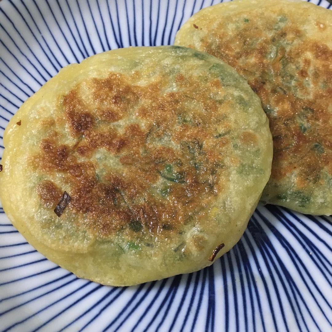 皮薄如纸的韭菜馅饼|免揉面法
