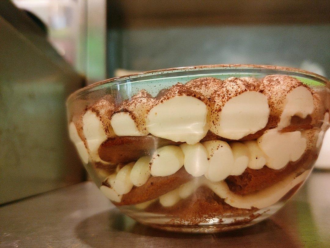 提拉米苏（熟蛋,无吉利丁）+自制马斯卡彭