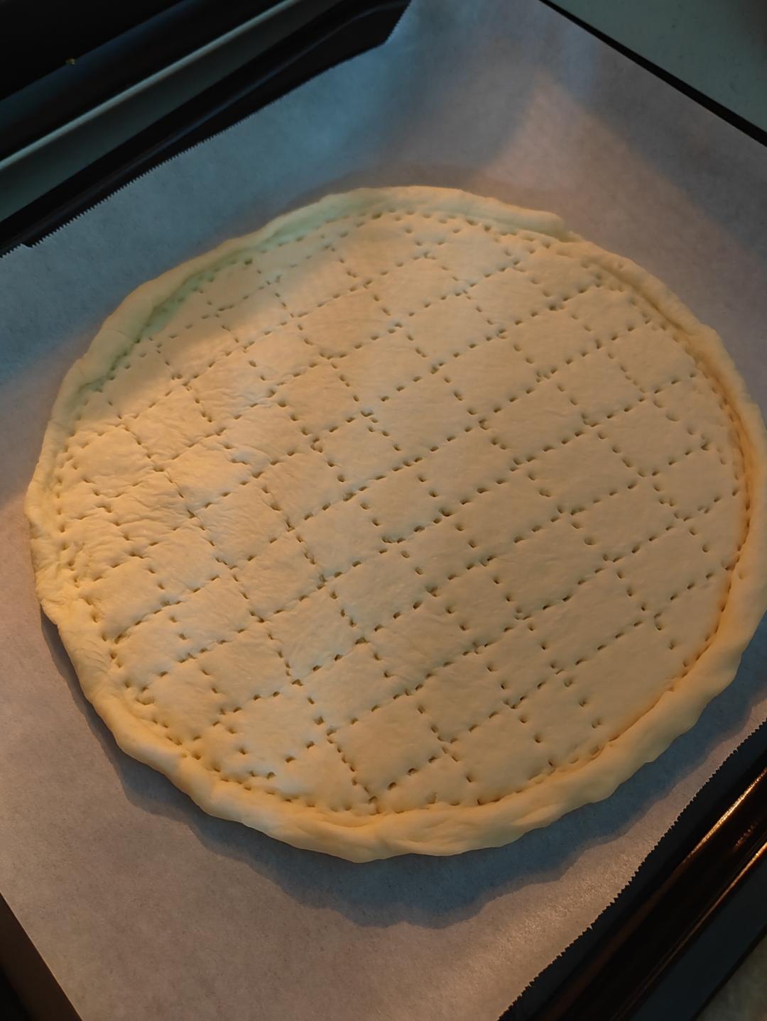 8寸披萨饼皮做法（🉑️厚🉑️薄，🉑️脆🉑️软）4张