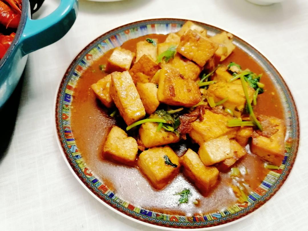 沙茶酱焖豆腐