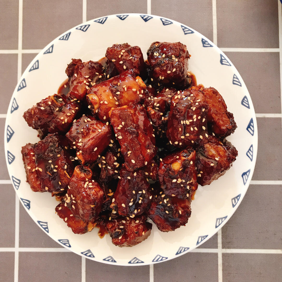 麻辣德纲做的糖醋排骨糖醋小排不放油12345口诀做出正宗上海本帮