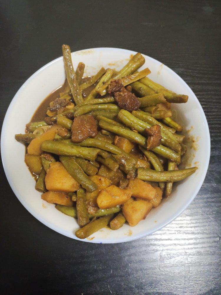 wangmingshen做的土豆炖豆角
