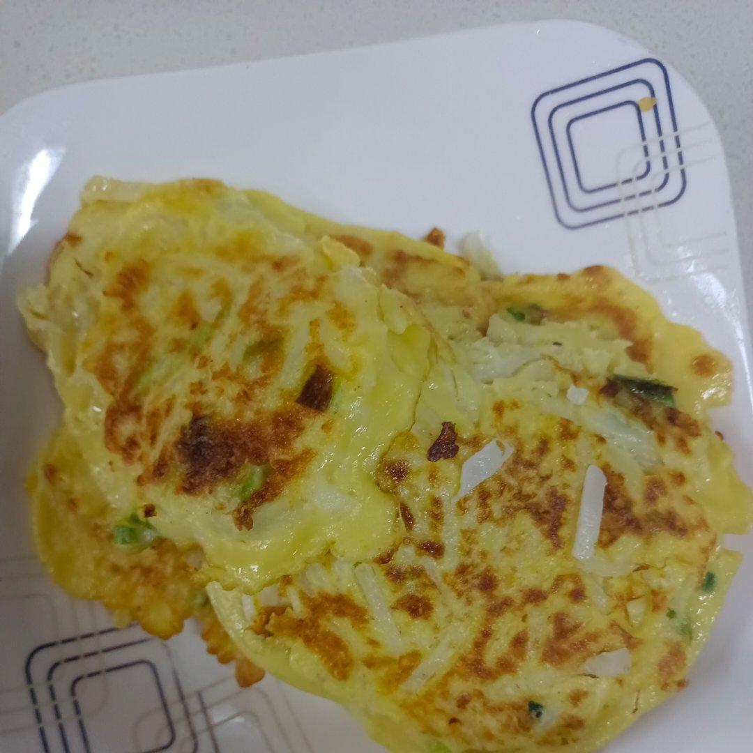懒人早餐萝卜丝煎饼