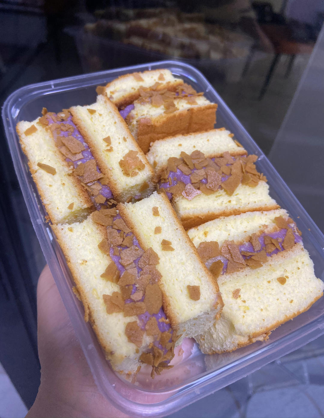 好利来同款芋泥雪贝｜附超快手免炒芋泥馅制作