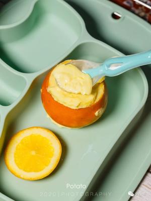 橙子鸡蛋羹-宝宝都爱吃的营养辅食的做法 步骤9
