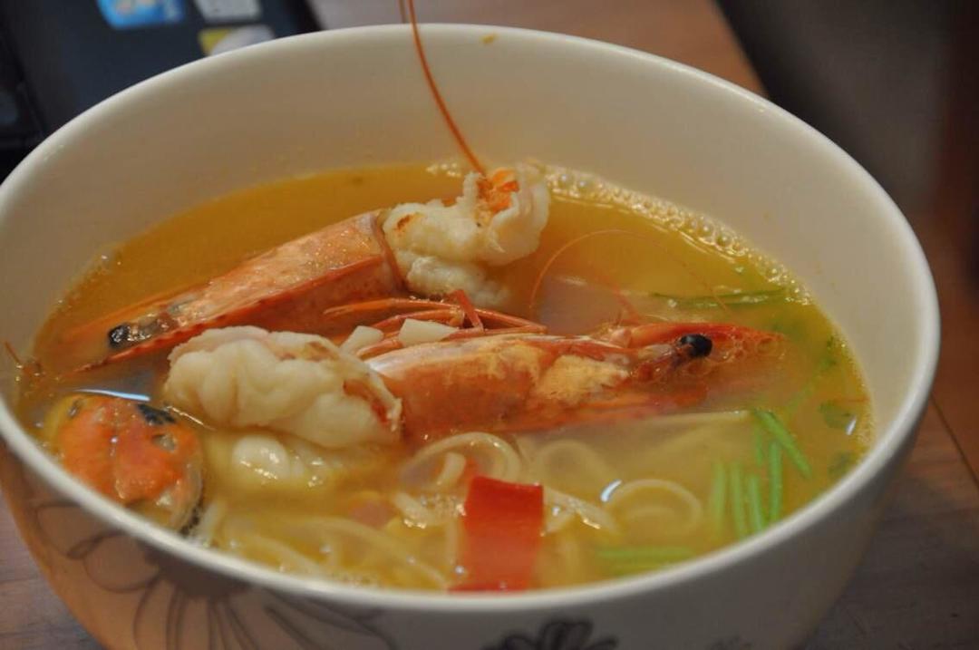 快手鲜虾面