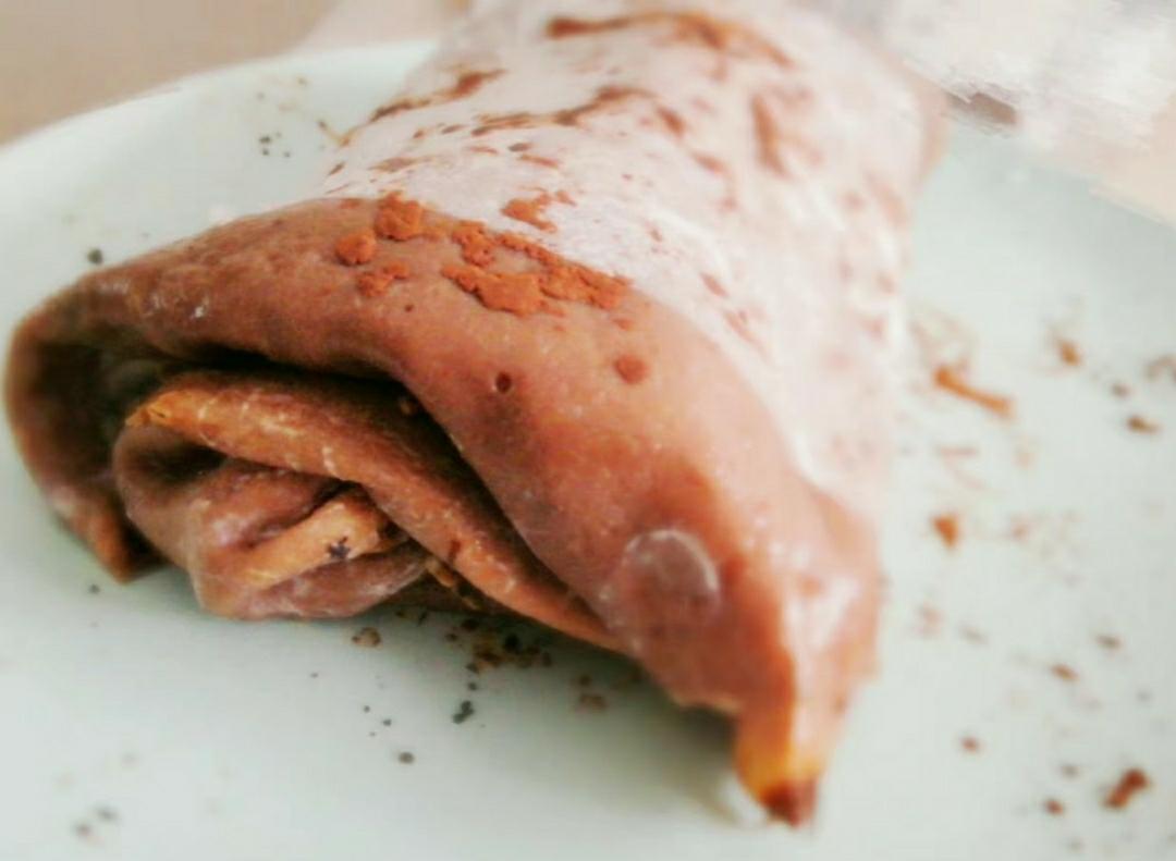 千层毛巾卷，原味、抹茶、巧克力三种口味