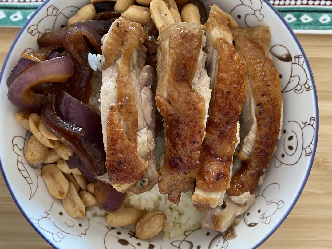 照烧鸡腿饭