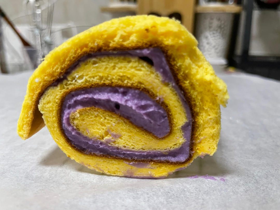 虎皮芋泥卷