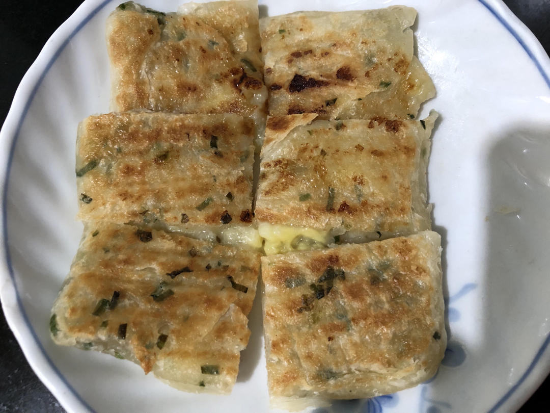 爆浆香蕉馅手抓饼