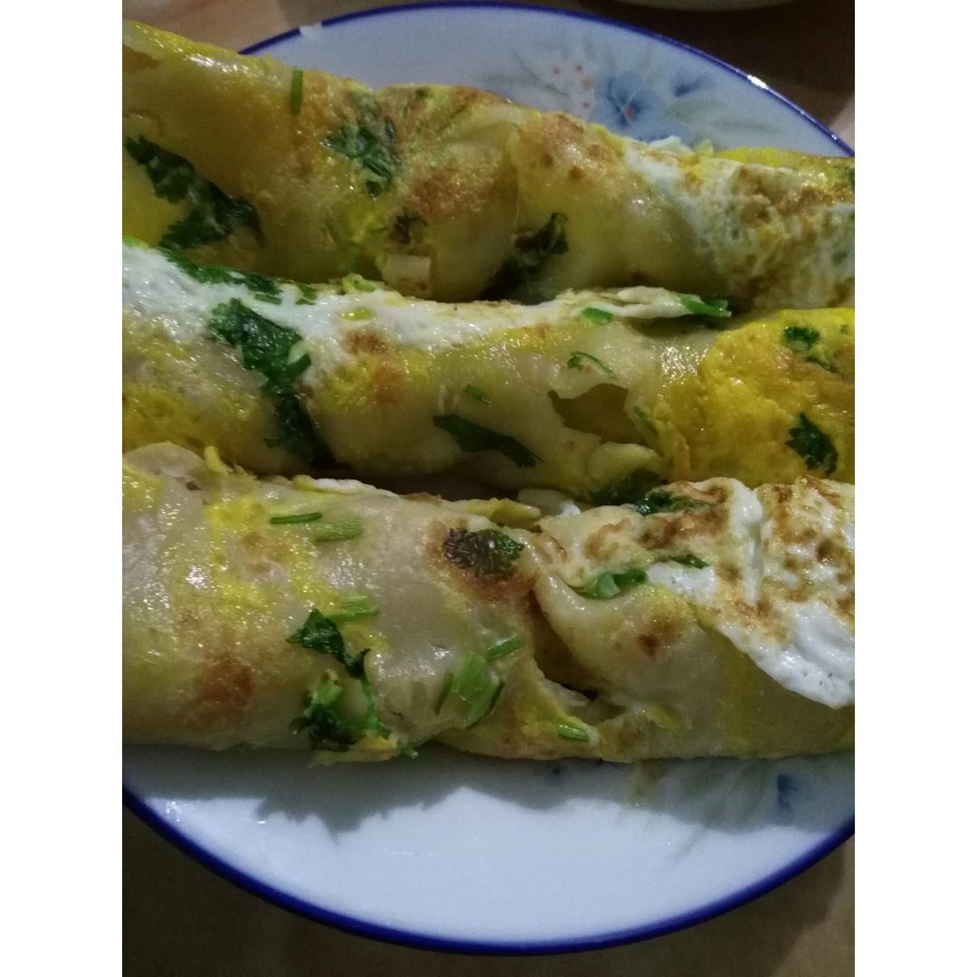 蛋饼（快手版适合当早餐）