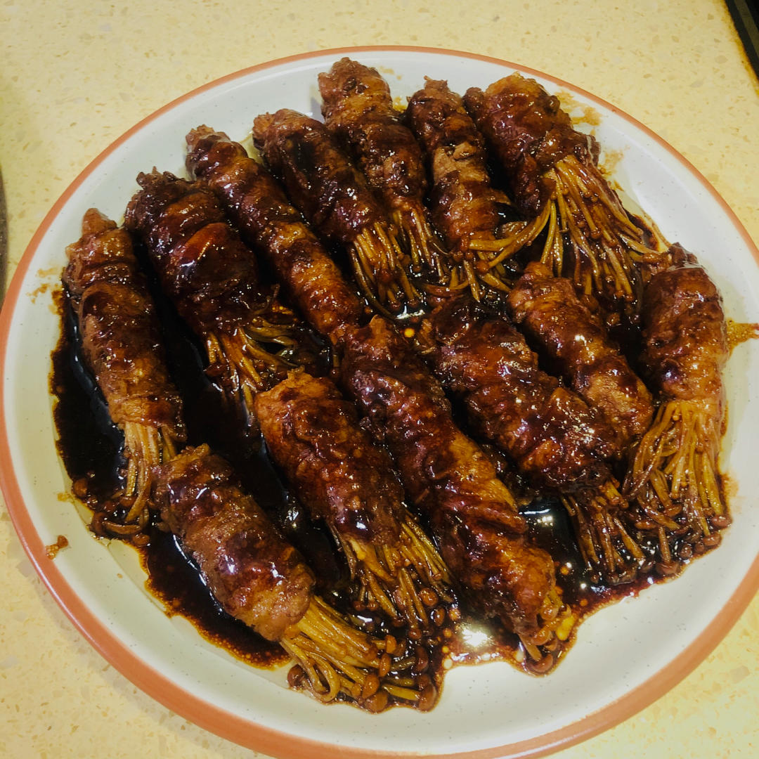 日式金针菇肥牛卷超级下饭