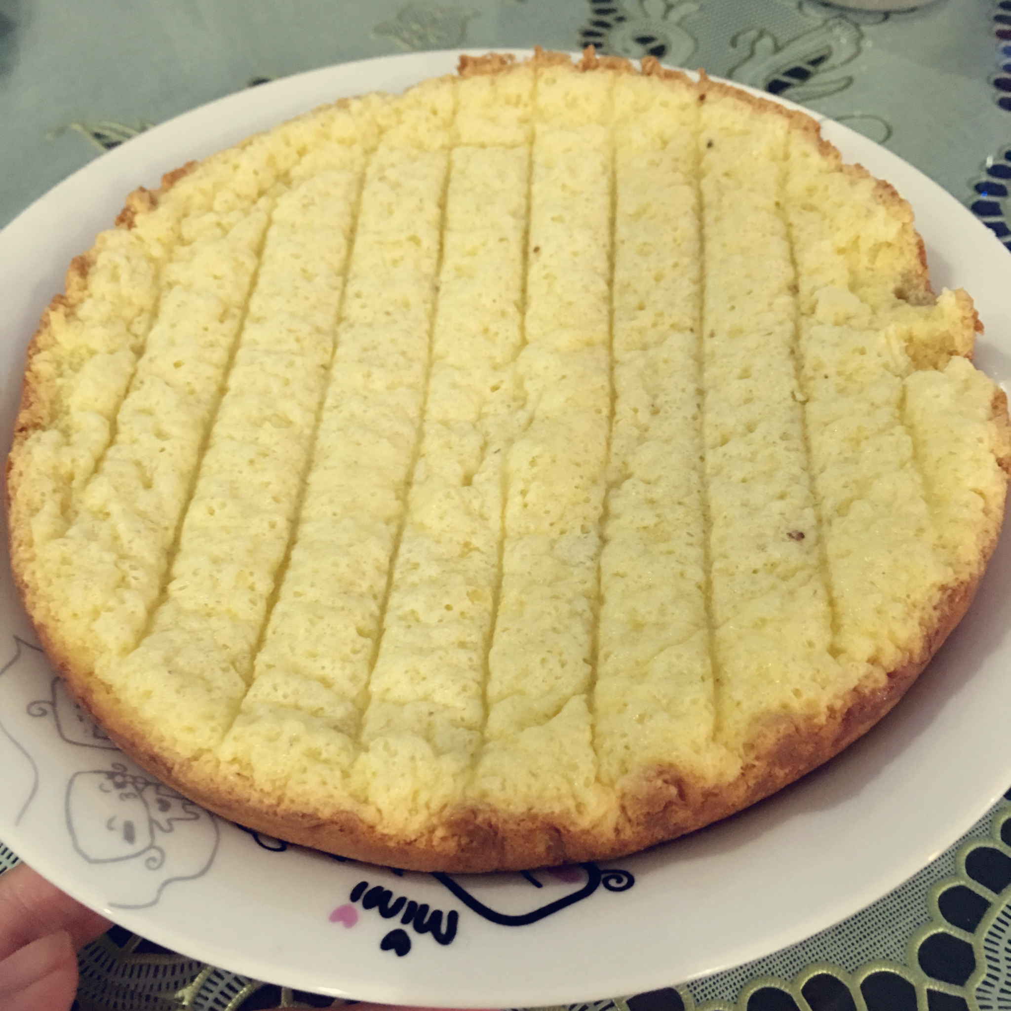 #黄金烤箱#贝奥beow K30W烤箱测评----8寸完美不裂版牛奶戚风蛋糕