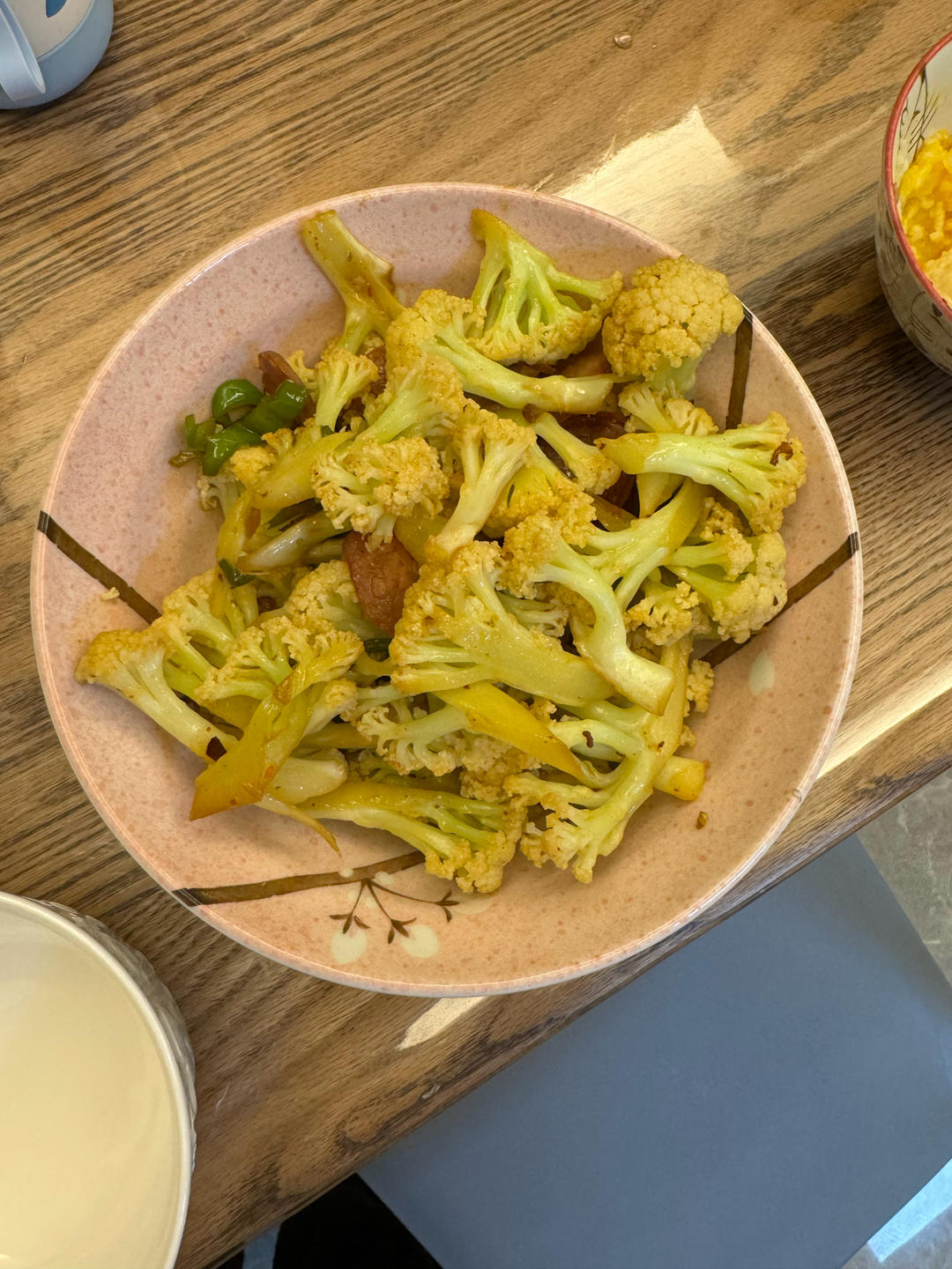 花菜炒腊肠