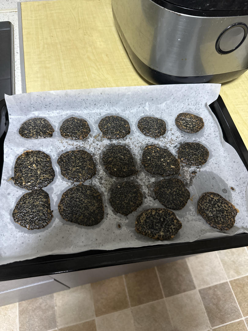芝麻薄饼（减糖版）