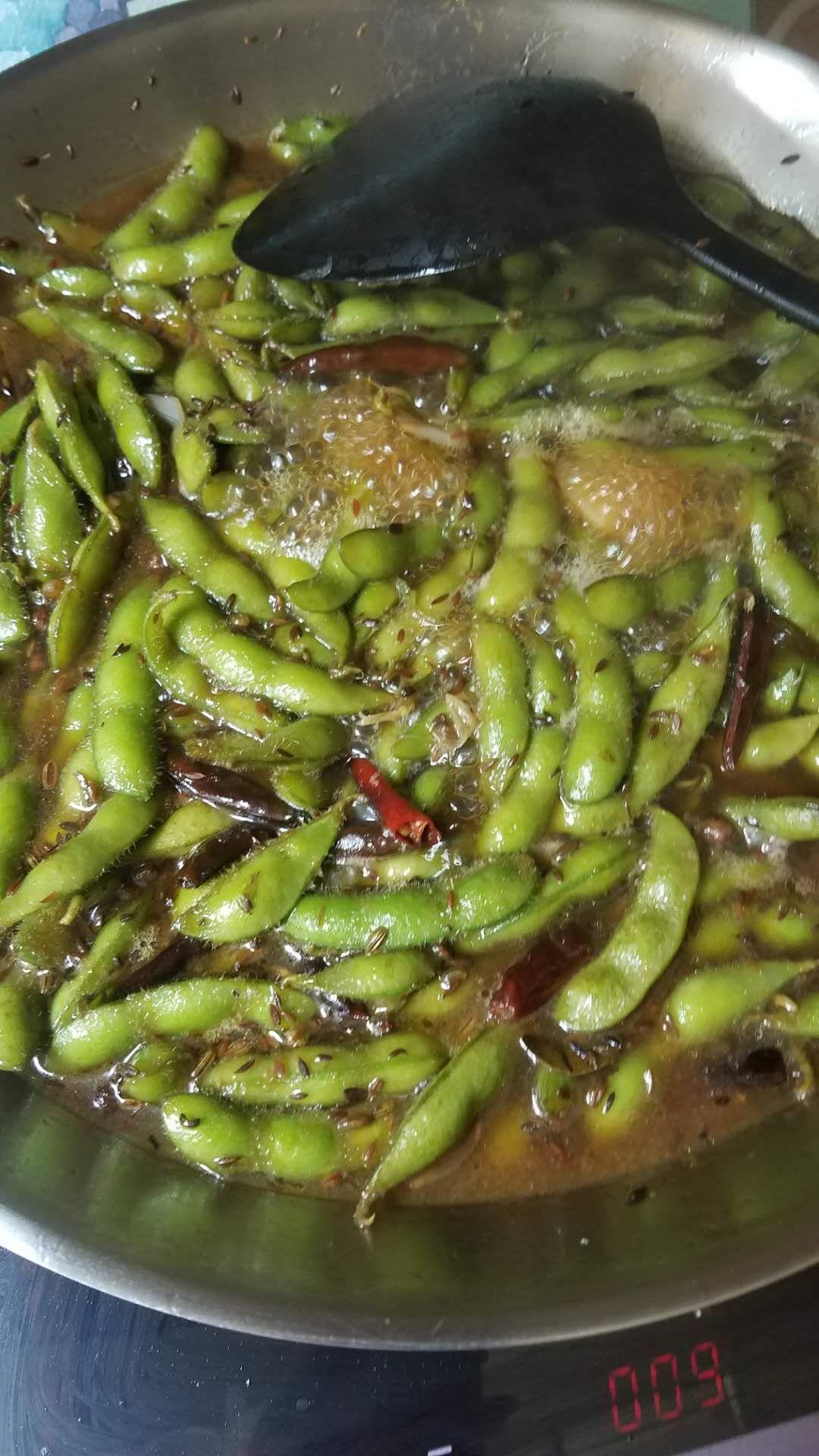 香辣毛豆