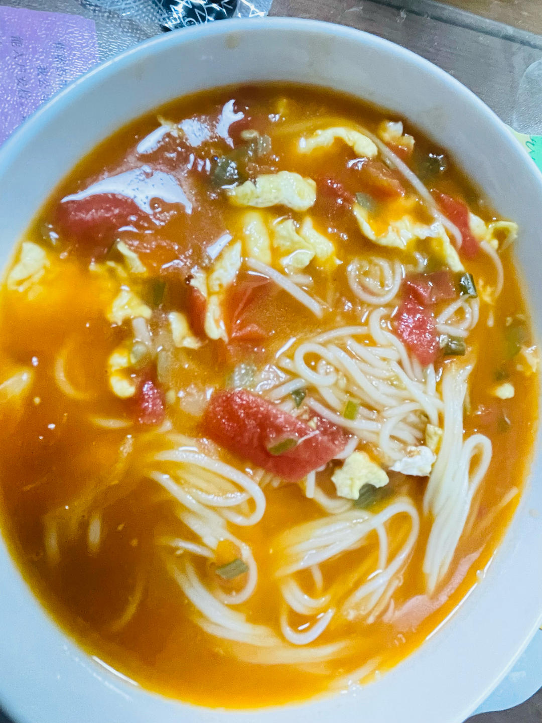 西红柿鸡蛋面