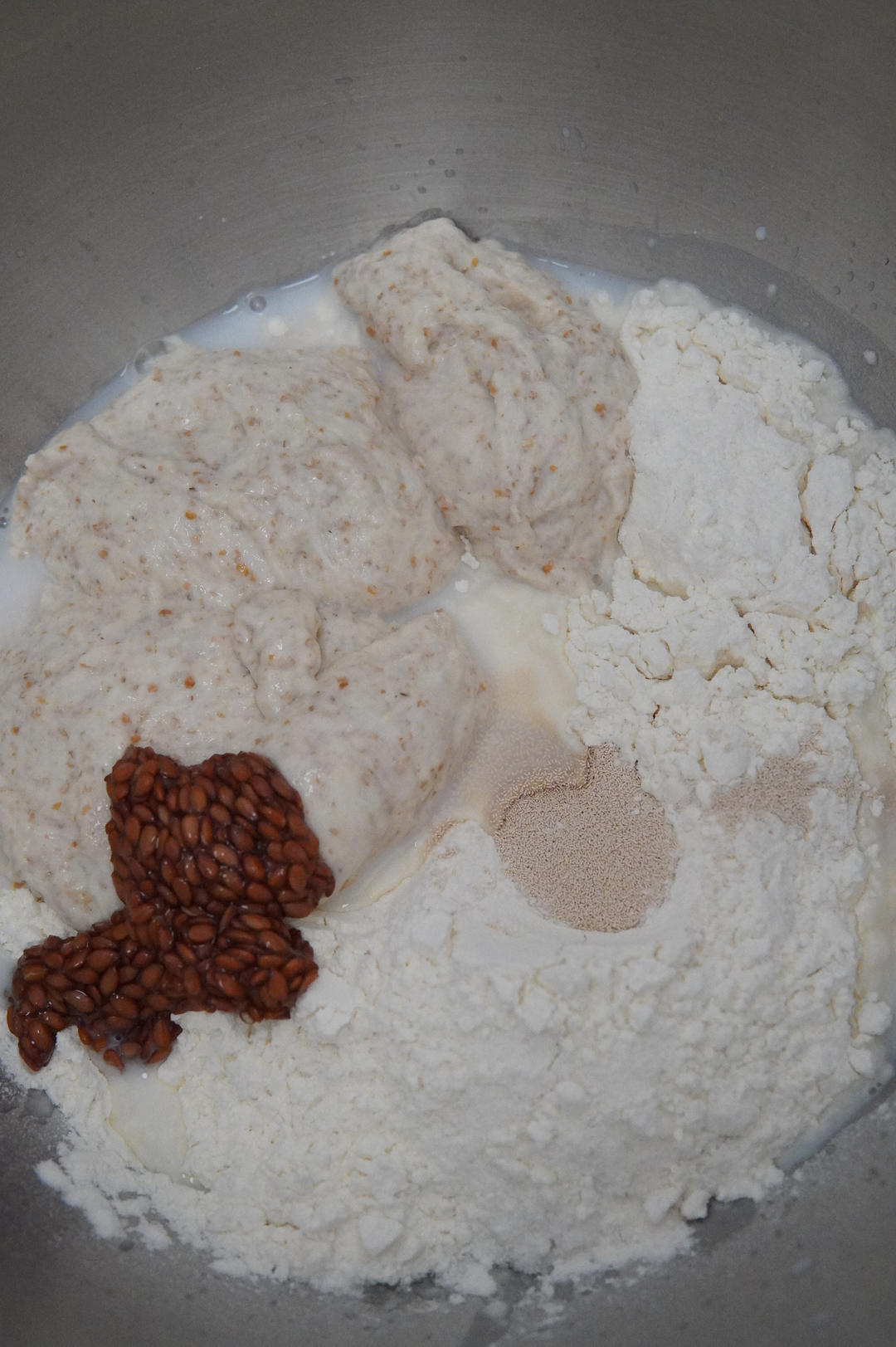 纯奶手撕吐司的做法 步骤1