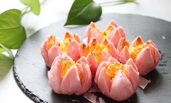 椰蓉荷花酥 |  荷花酥（开口酥）