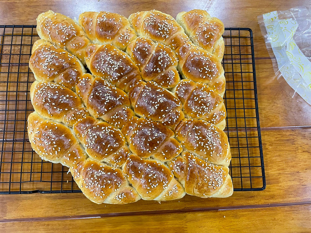 牛奶面包卷（直接法）