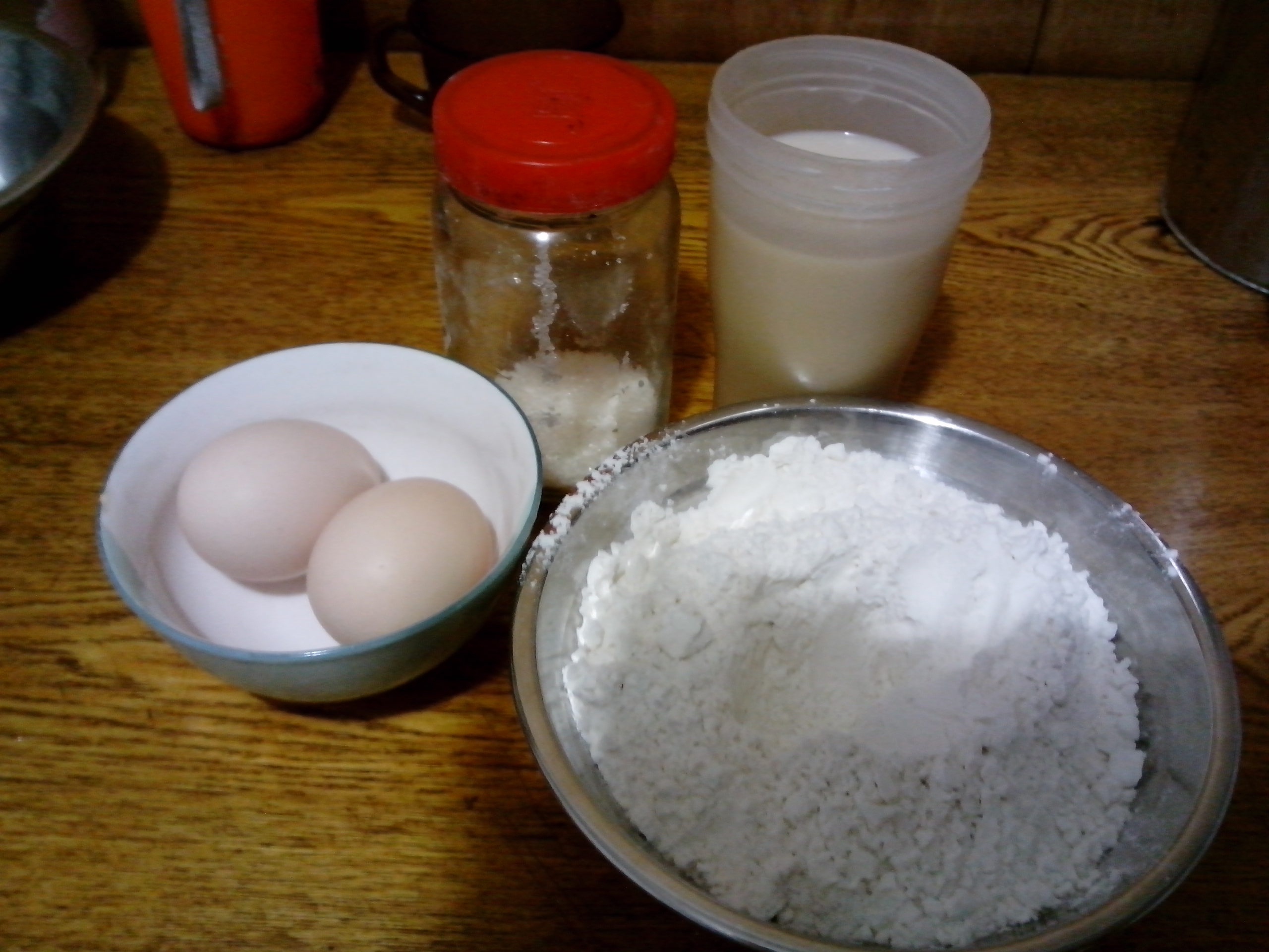 鸡蛋松饼的做法 步骤1