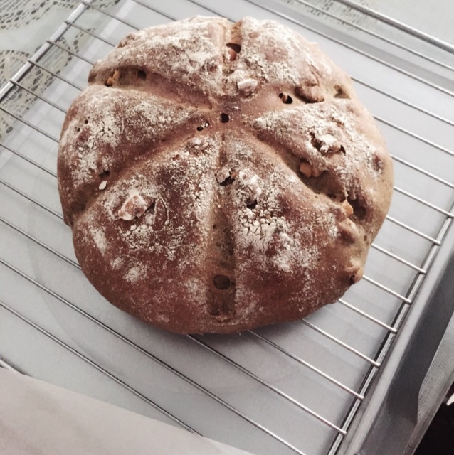 法式栗子乡村面包