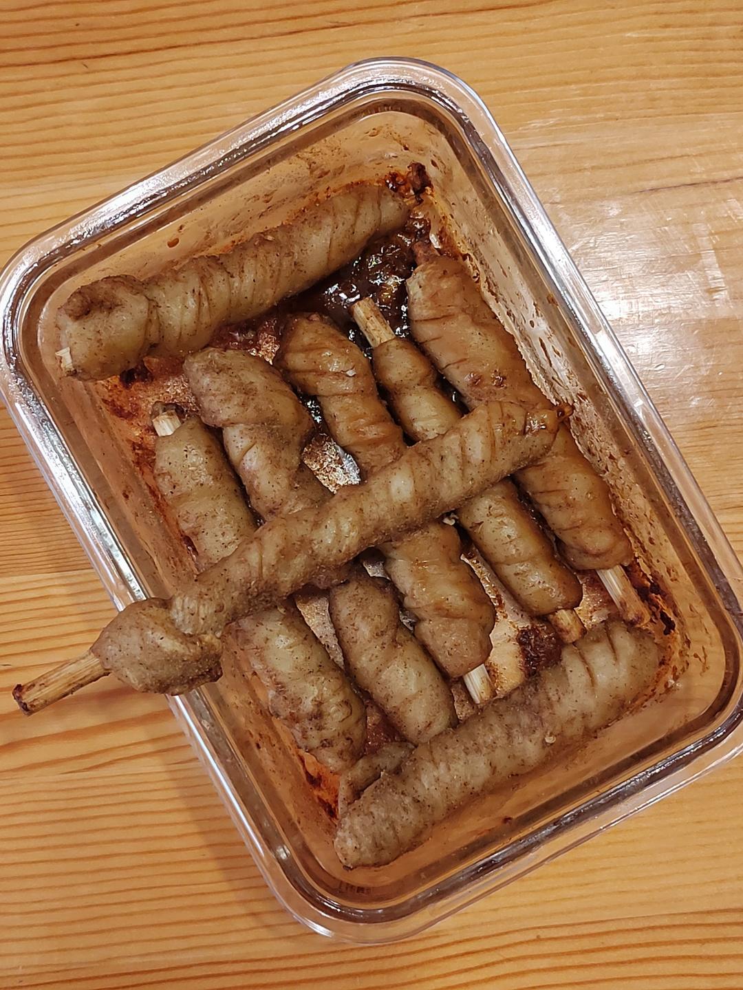 空气炸锅烤面筋