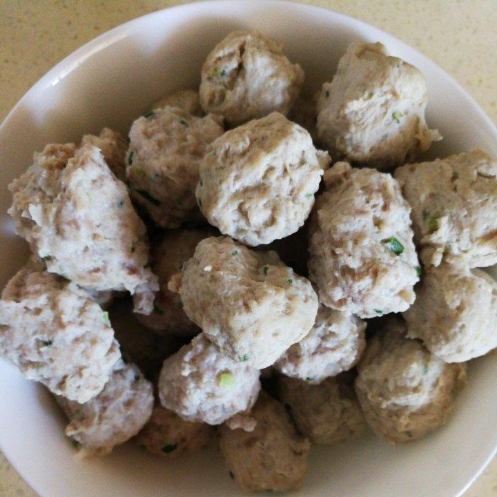 superemmy1做的自制q弹肉丸