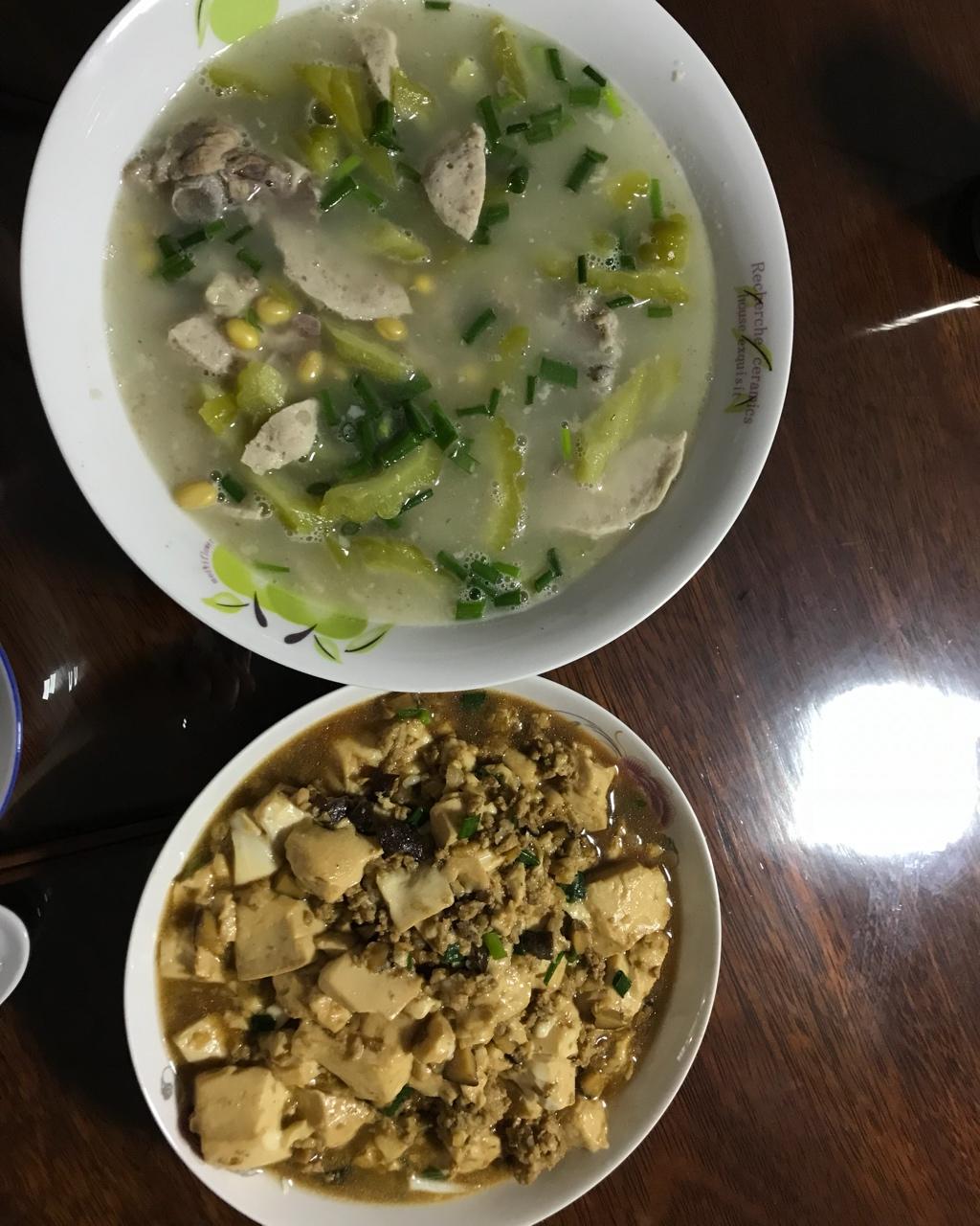 超级下饭的香菇肉沫豆腐