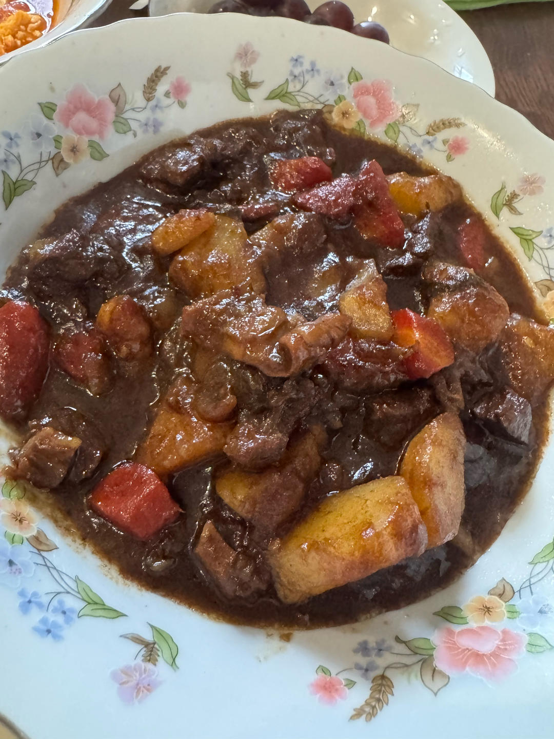 沙沙土豆胡萝卜炖牛肉