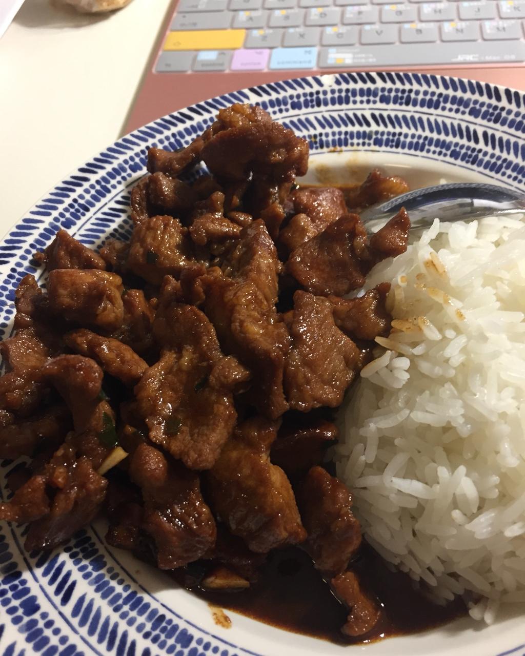 韩式辣炒猪肉（拌饭）