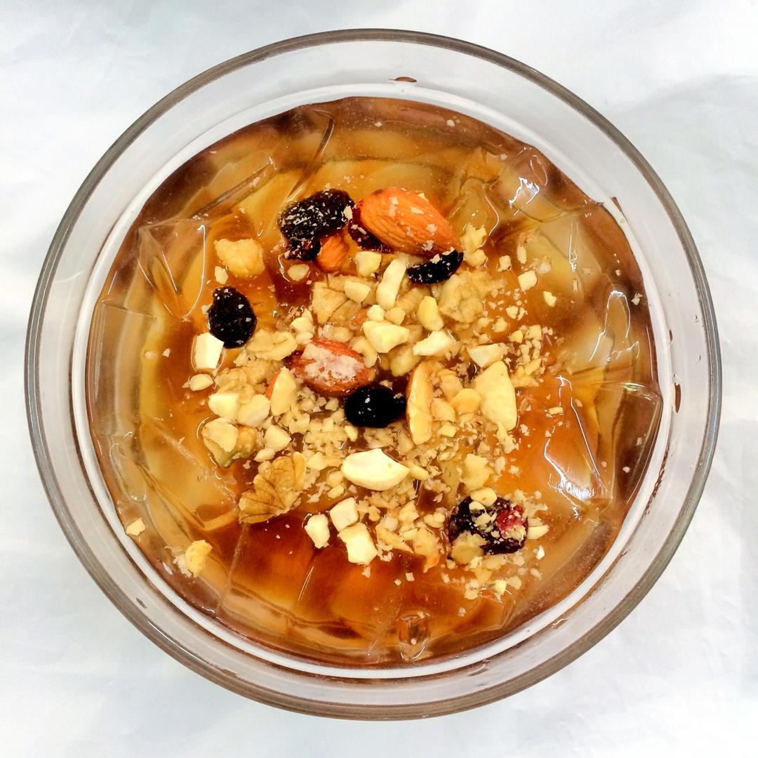 carotse做的纯正的手工制造冰凉粉传统红糖冰粉