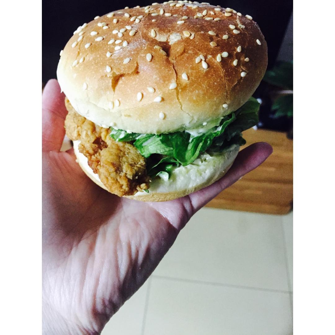 鸡腿汉堡