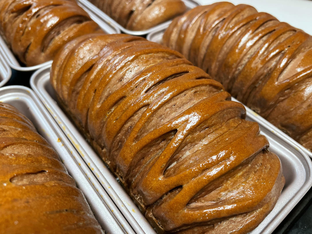 巧克力香蕉花生小吐司🍫经典CP🍌浓郁醇香