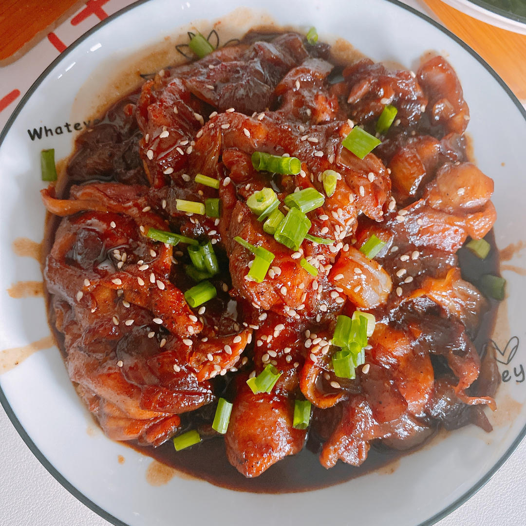 浓香照烧黑椒鸡腿