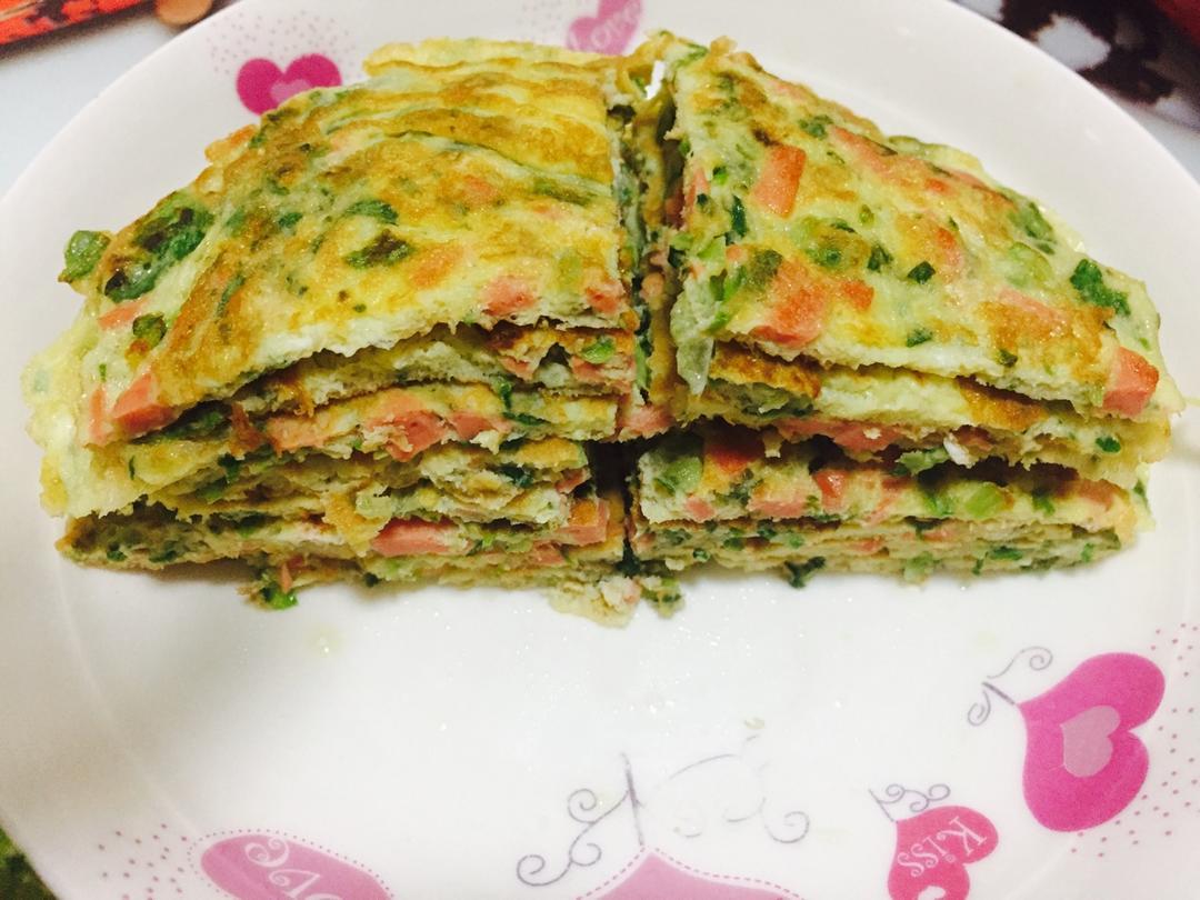 火腿鸡蛋饼