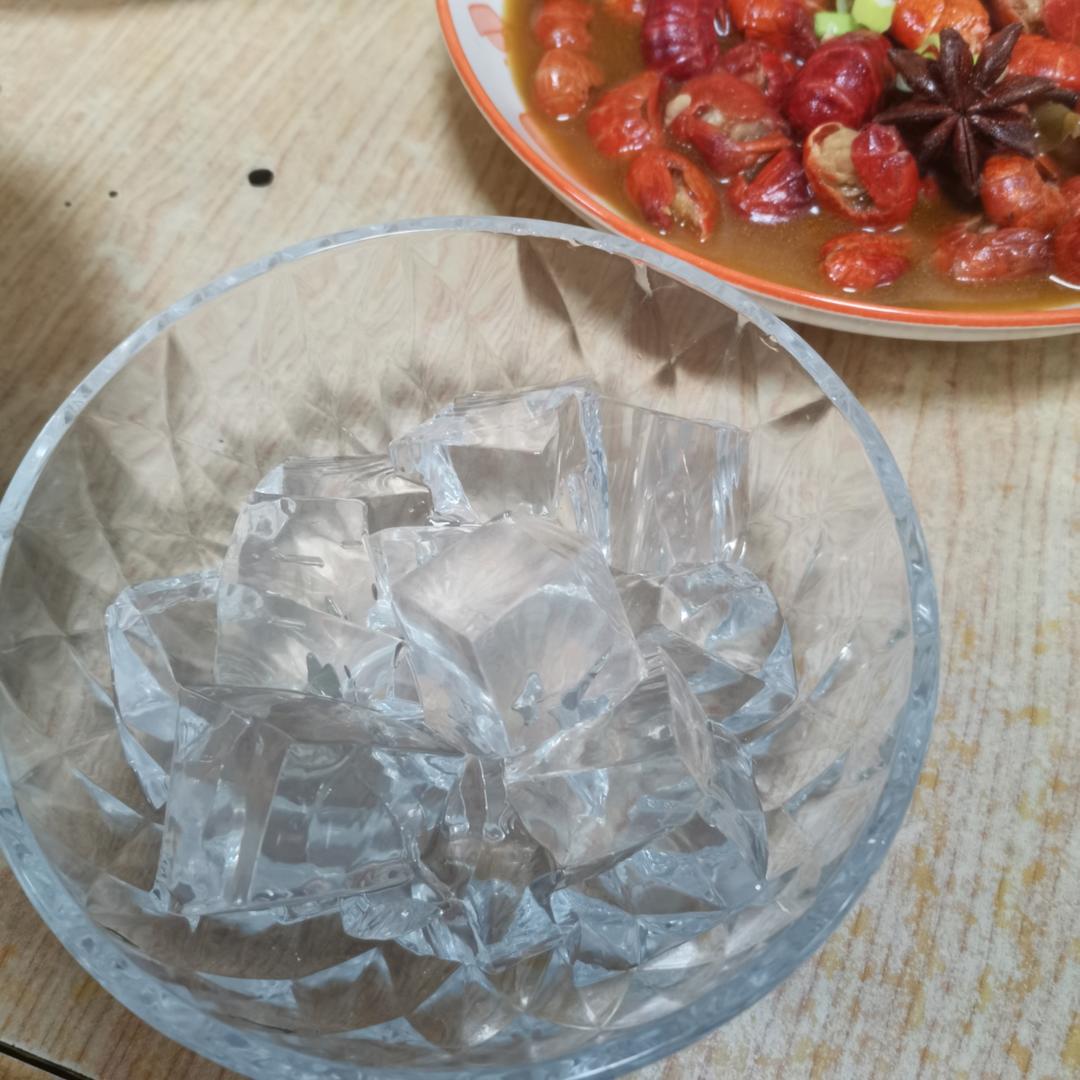 超好吃的红糖冰粉