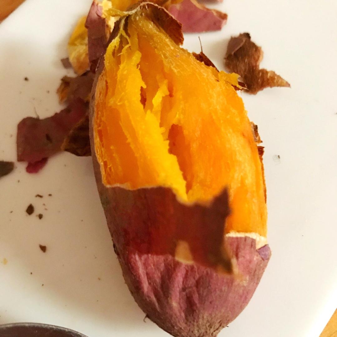 烤箱烤红薯