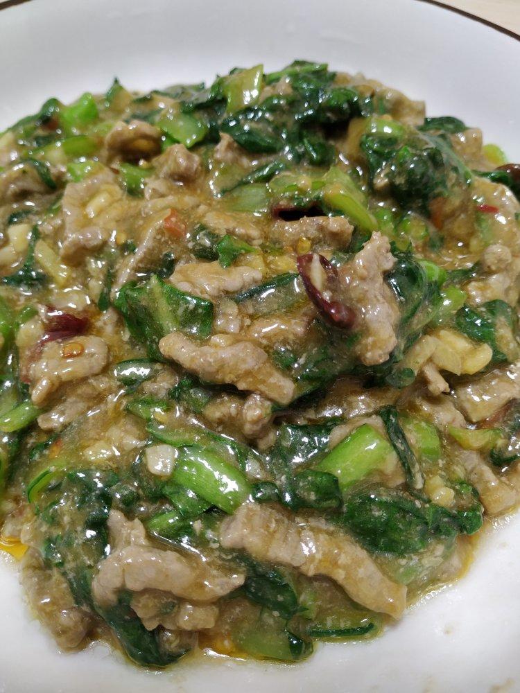青菜牛肉