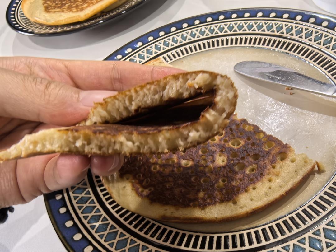 消耗天然酵种之快手松饼pancake