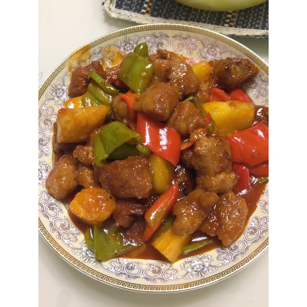 迷迭香：菠萝咕咾肉